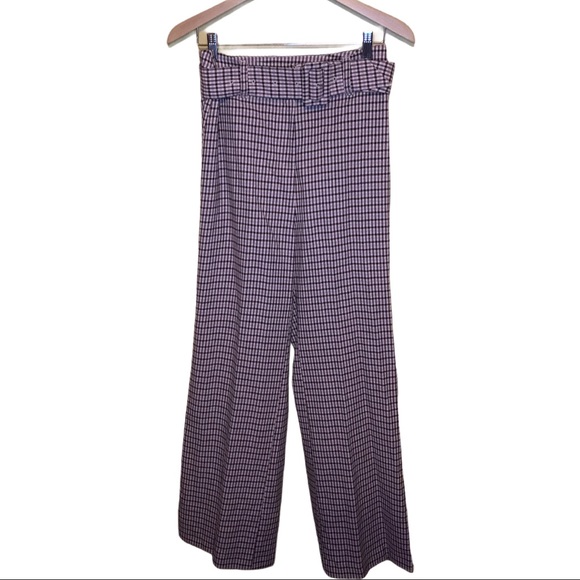 Cinq á Sept LNWT Checkered Eliza Pant Size 6 - Picture 3 of 10